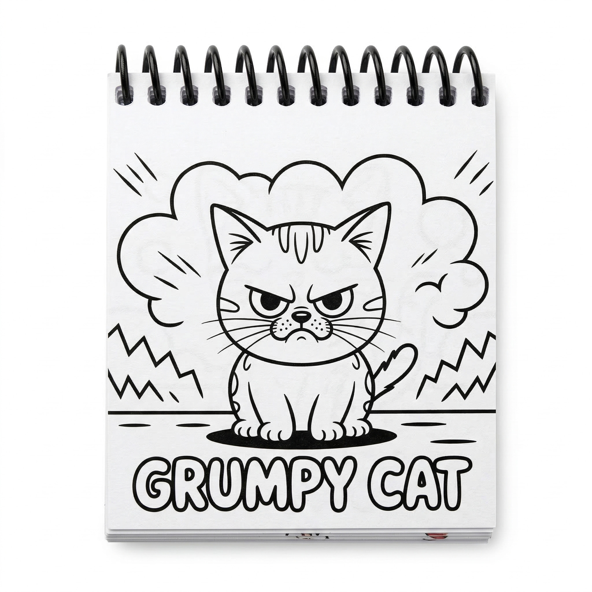 Mini Mood Dogs & Cats – Mini Coloring Book (Travel Size) - Image 5